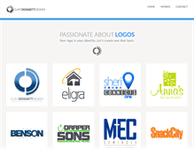 Tablet Screenshot of clintdoggettdesign.com